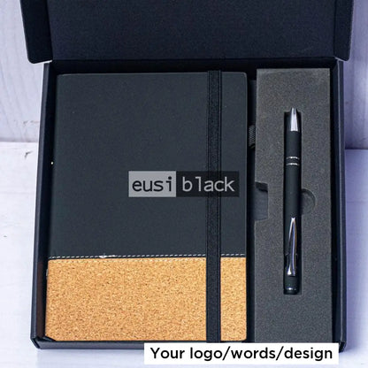 Latitudinal chipped-wood mini set | A5 Black