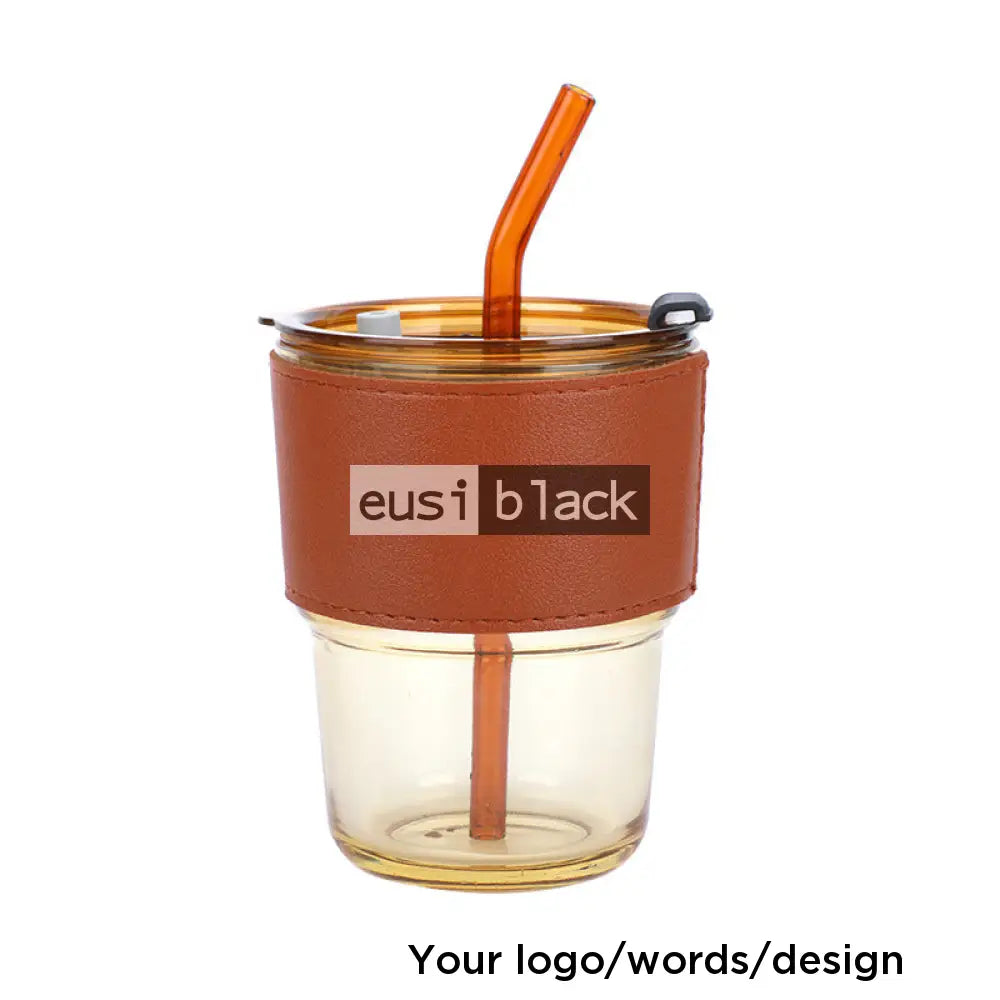 Leather padded glass