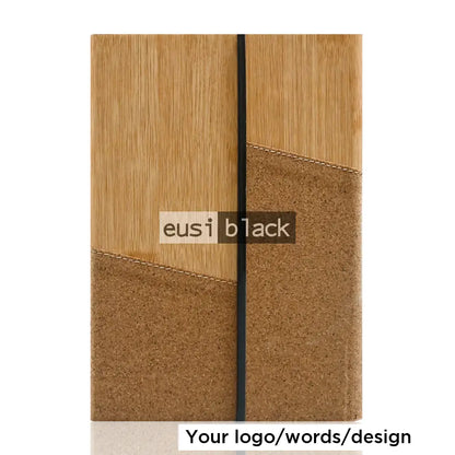 Lightning two tone rustic notebook - A5 - Rustic