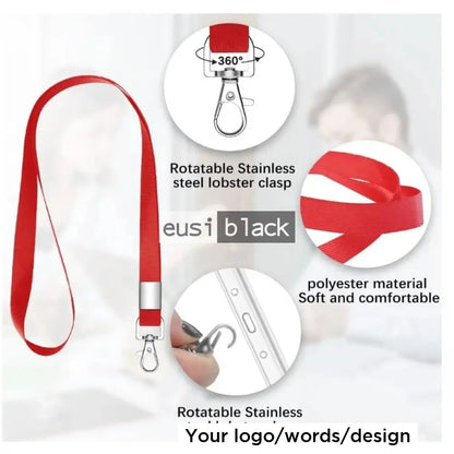 Lobster clasped lanyard