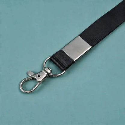 Lobster clasped lanyard Black