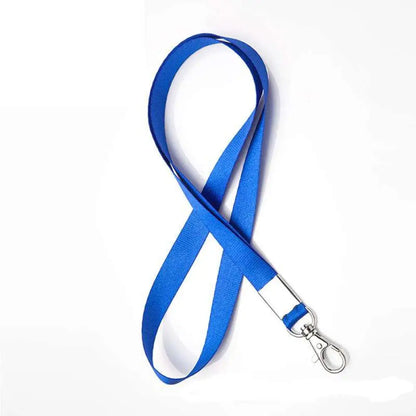Lobster clasped lanyard Blue