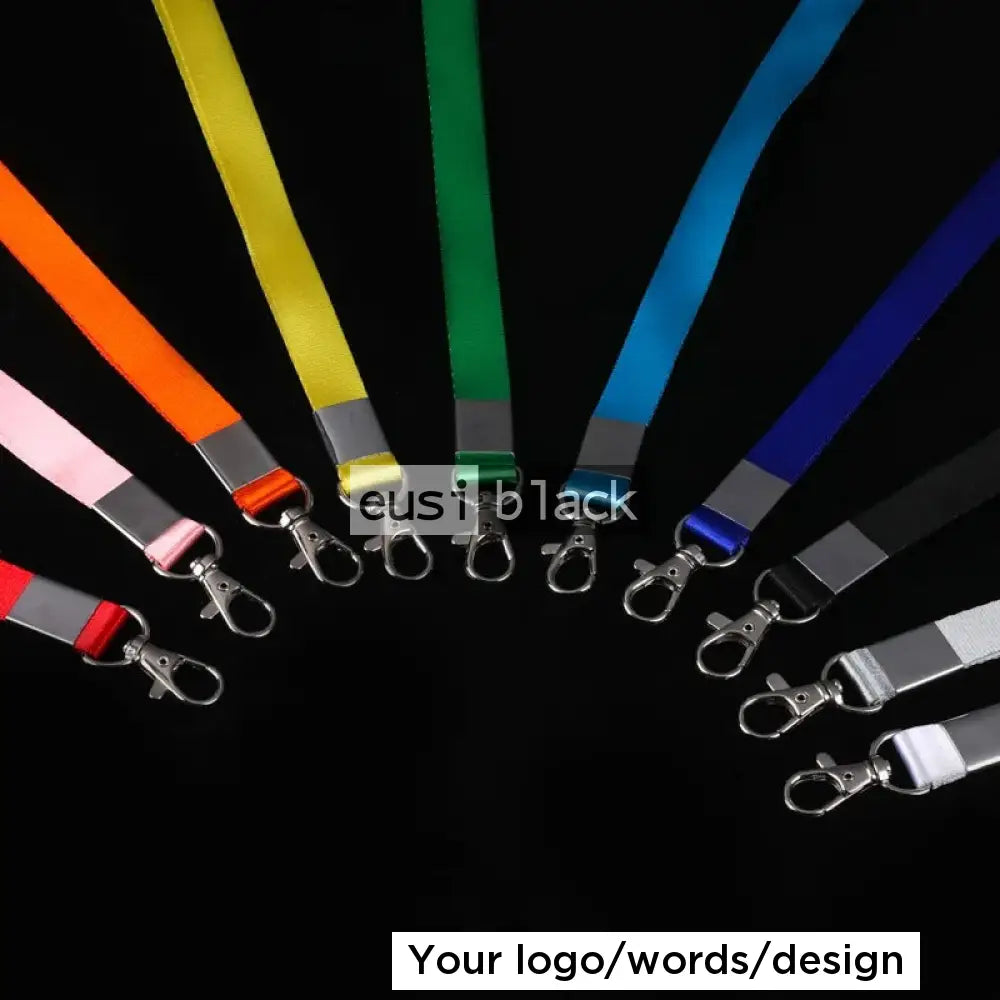 Lobster clasped lanyard Green