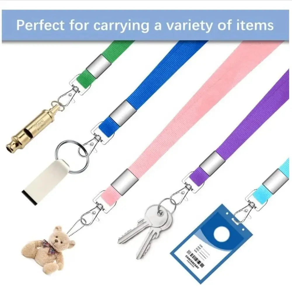 Lobster clasped lanyard Pink