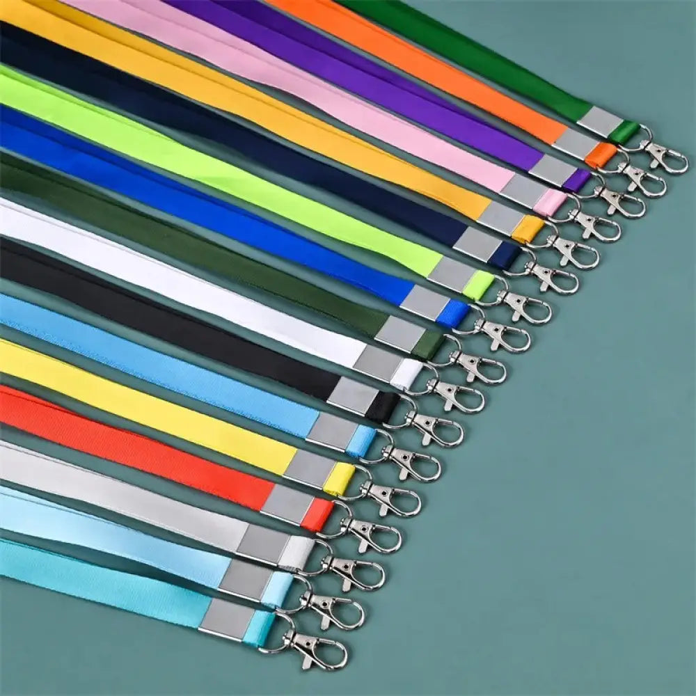 Lobster clasped lanyard Sky blue