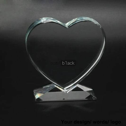 Love Heart Crystal Award