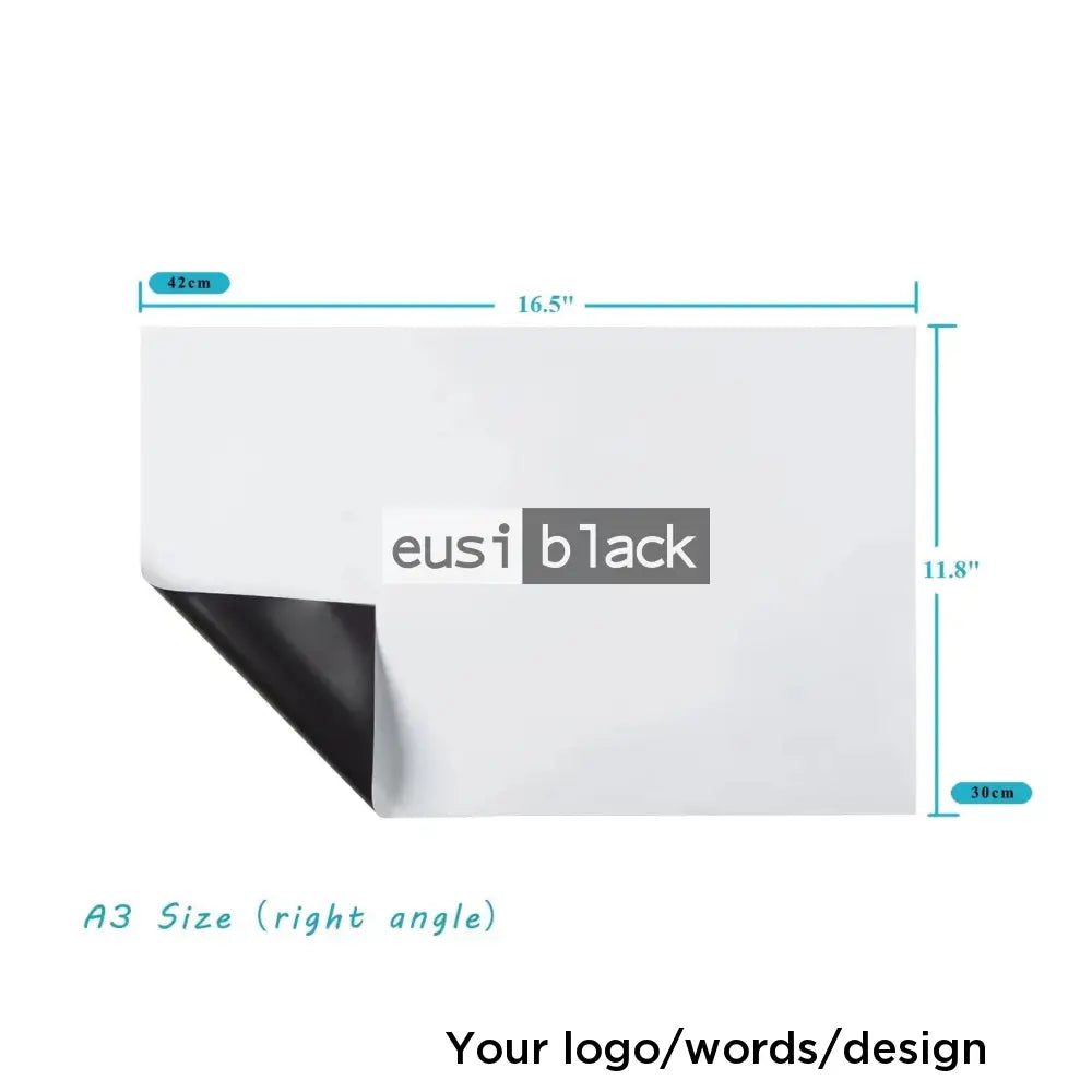 Magnetic whiteboard Custom size