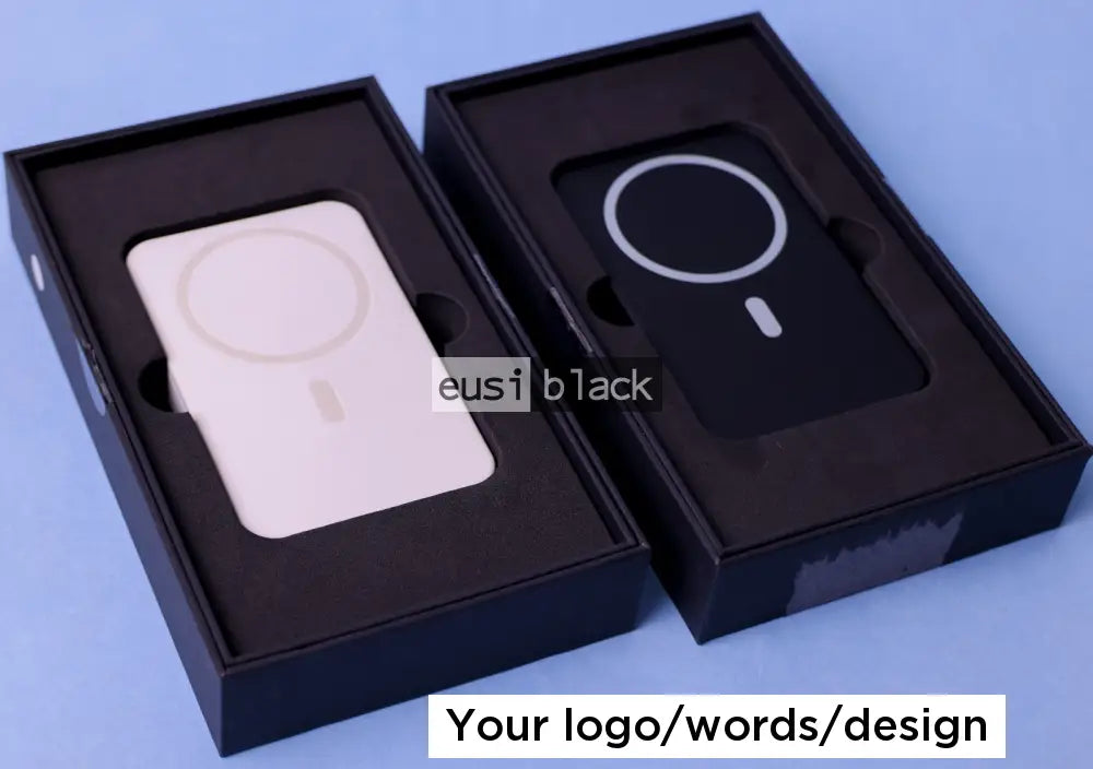 Magnetic wireless cabled power bank - 10,000mAH