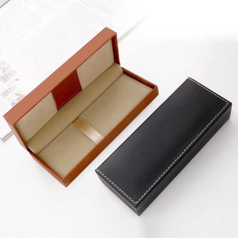 Leather pen case