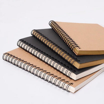 Customized hardcover spiral notebook