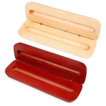 Wooden pen case