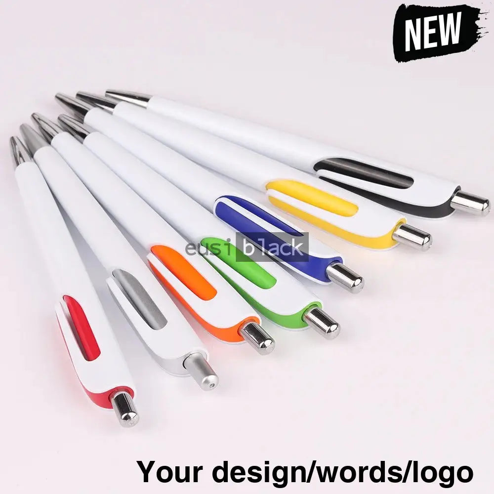 Two Tone Plastic Click Pen