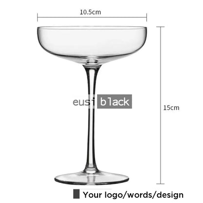 Martini glasses set of 2