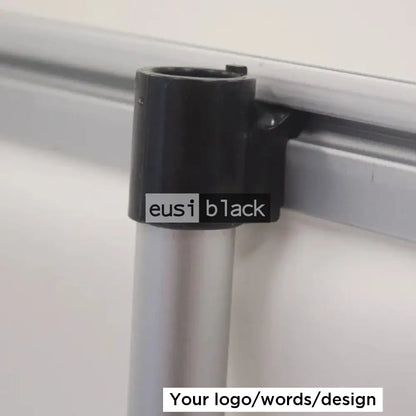 Media broad base pull-up banner