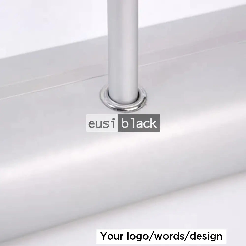 Media broad base pull-up banner