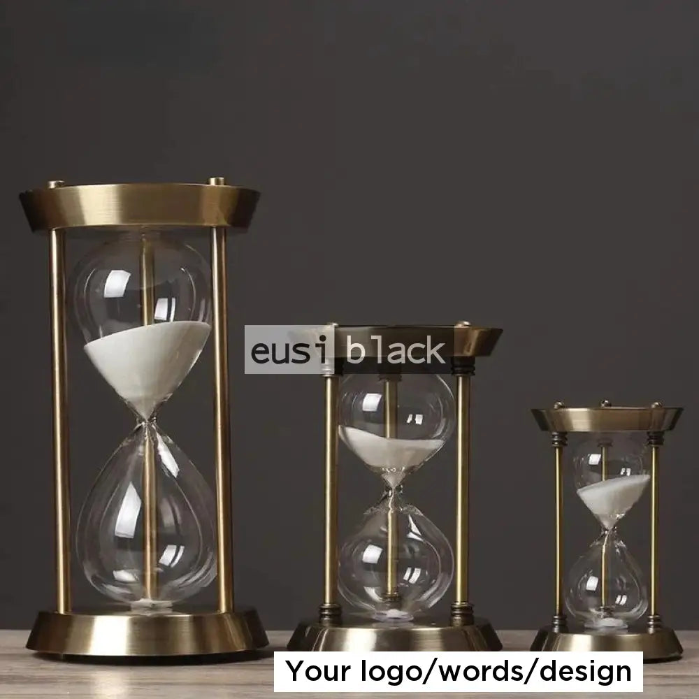 Metallic Hour Glass 30 Minutes