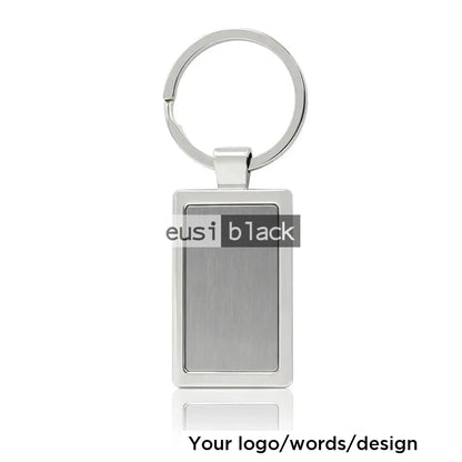 Metallic key chain Rectangle