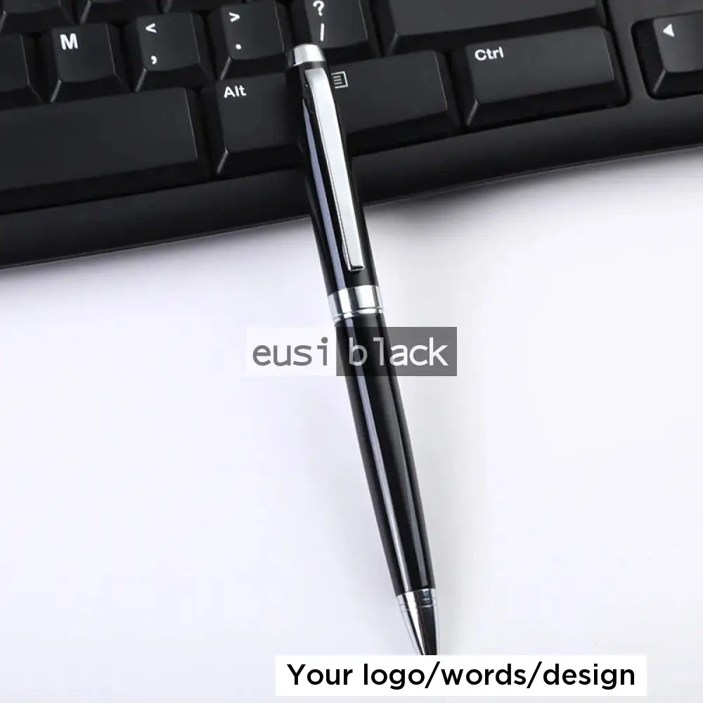 Metallic twist pen Black / Pen only