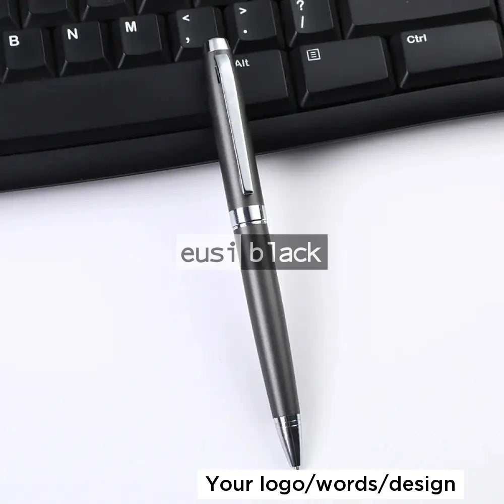 Metallic twist pen Grey / Pen only