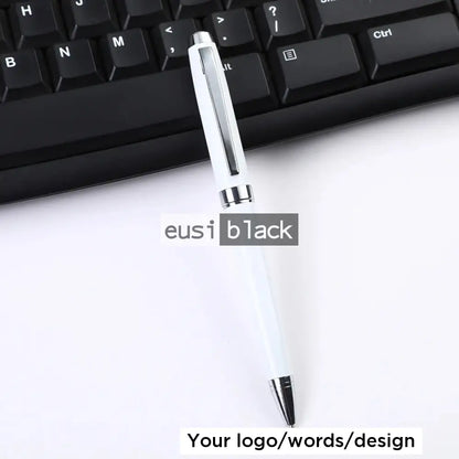 Metallic twist pen White / Pen only