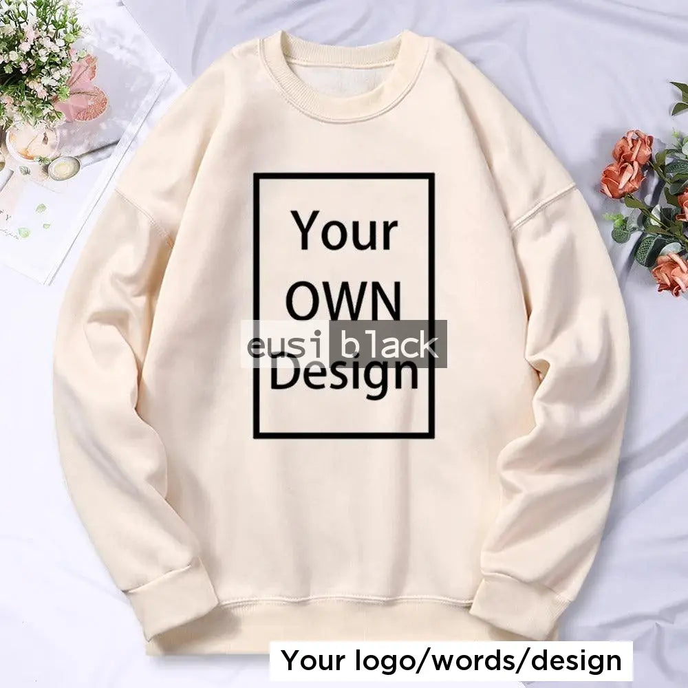 Mid light sweatshirt Cream / S