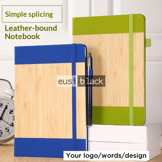 Mid two tone string notebook