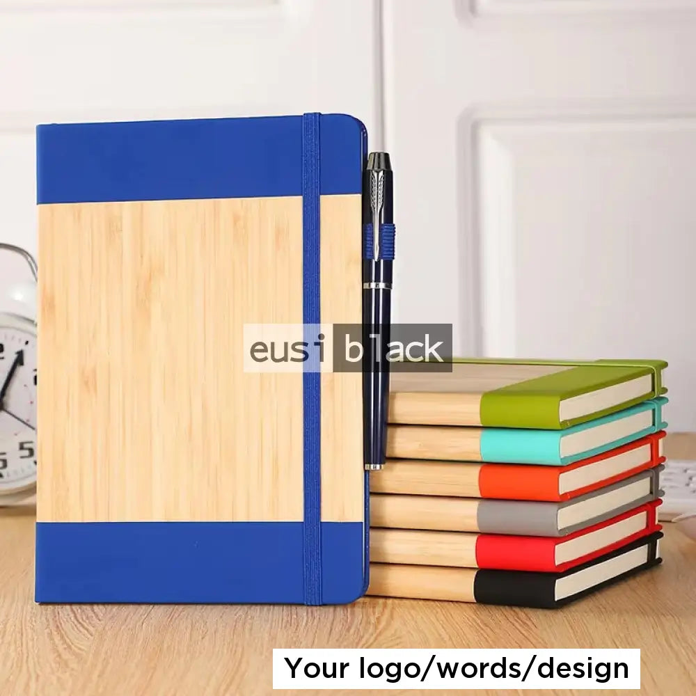 Mid two tone string notebook