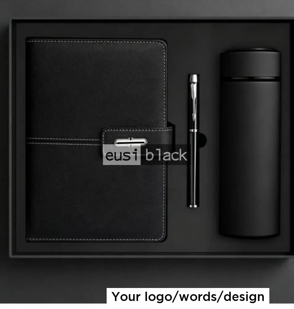 Middle thread notebook set - Black