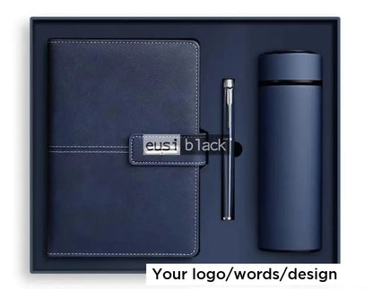 Middle thread notebook set - Blue
