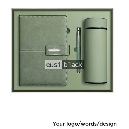 Middle thread notebook set - Green