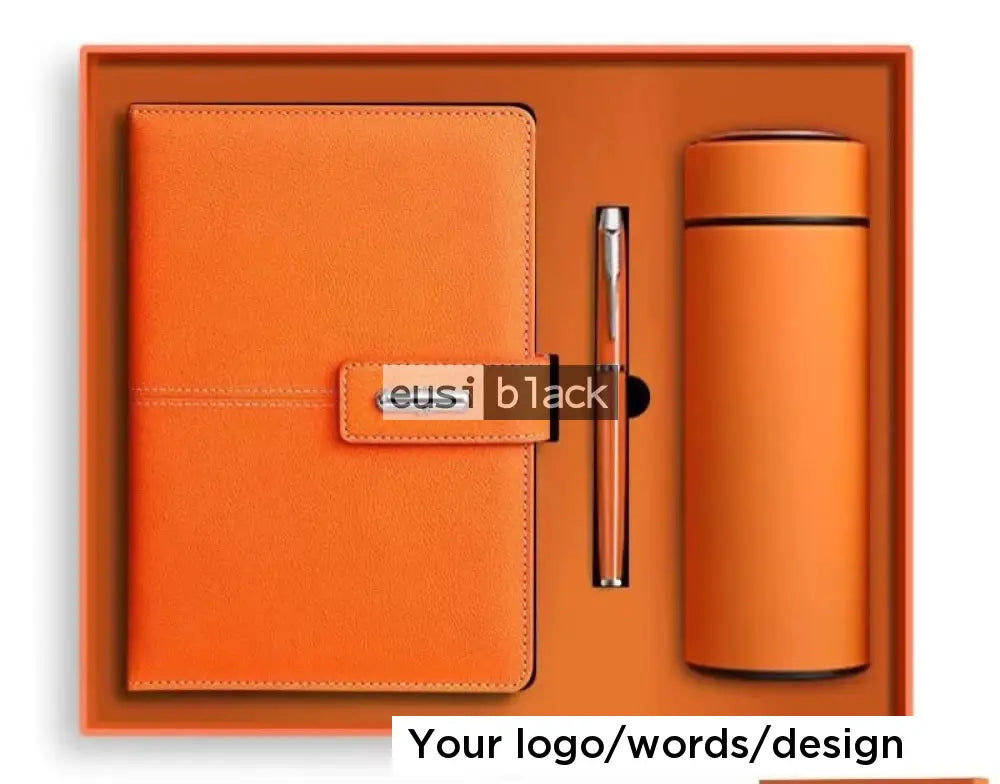 Middle thread notebook set - Orange