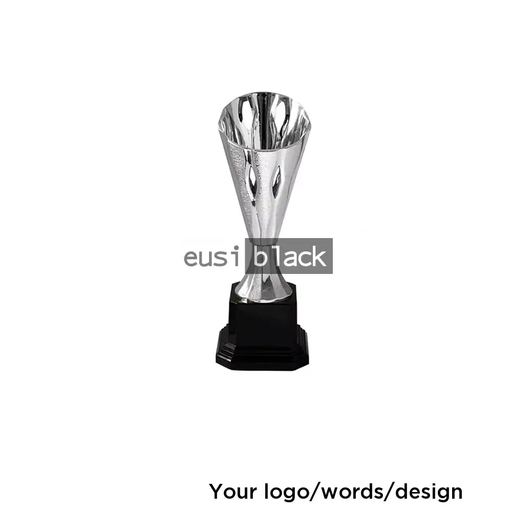 Mini flared trophy cup award - 22cm - Silver
