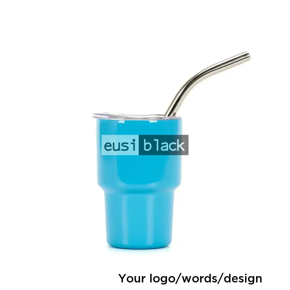 Mini metallic shot glass - 60ml Blue