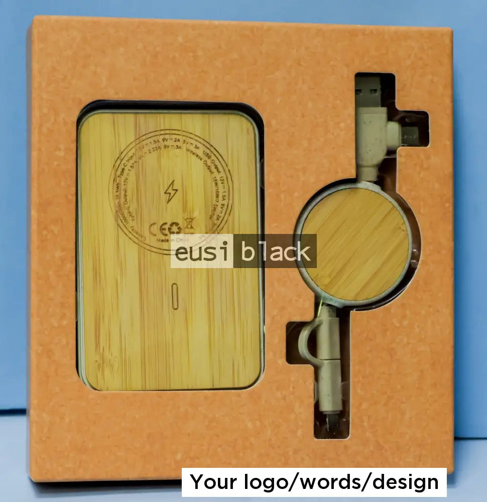 Mini rustic power bank - 10,000mAH