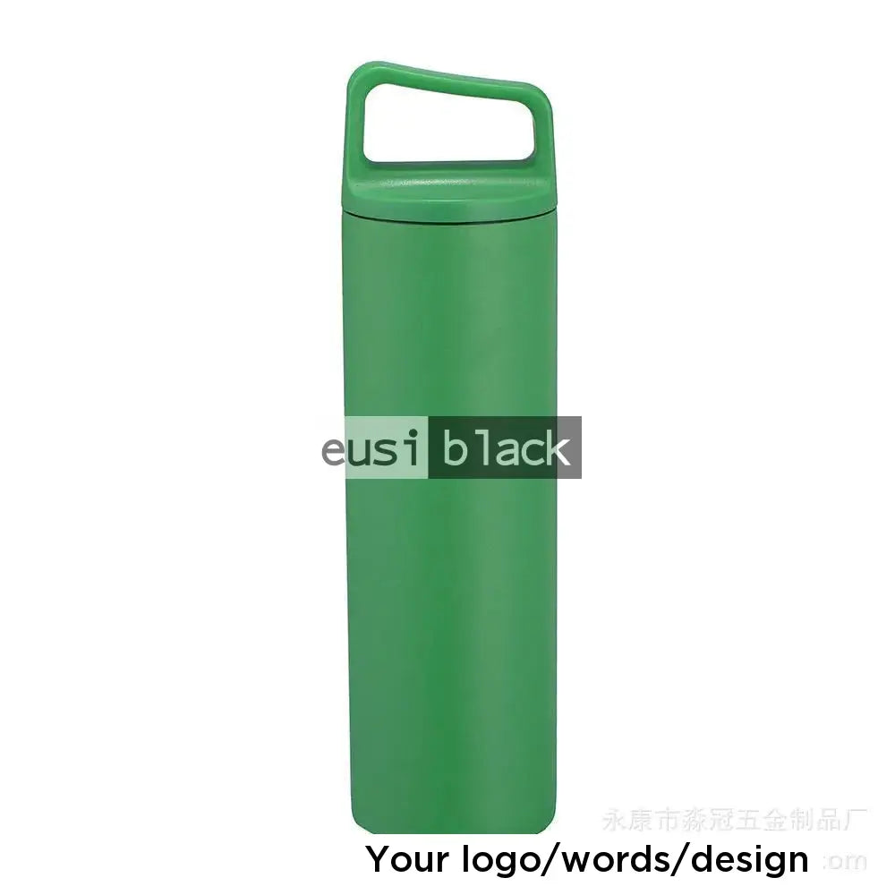 Minimalist thermal water bottle - Green