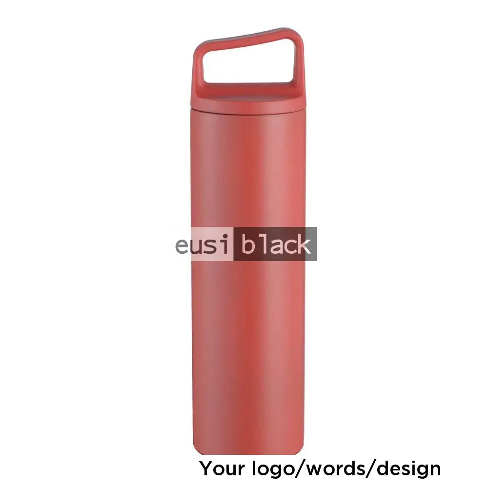 Minimalist thermal water bottle - Red
