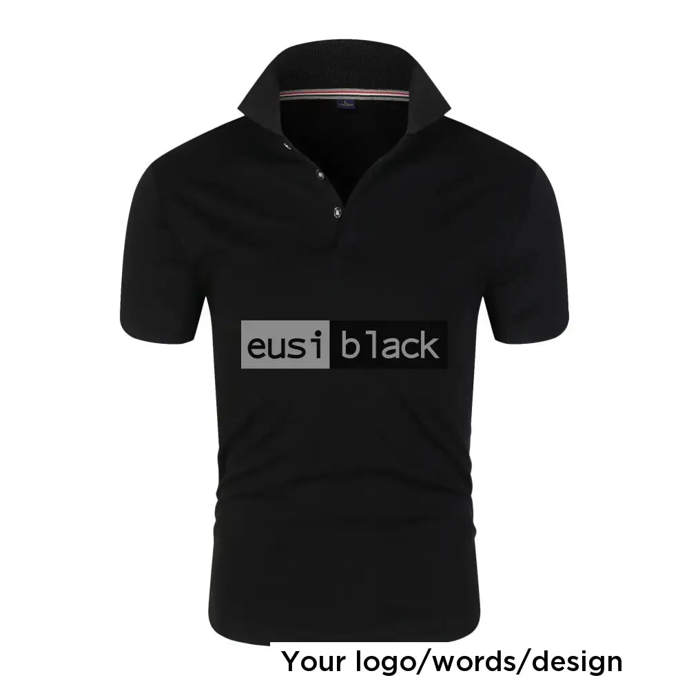 Muscle fit polo shirt Black / S