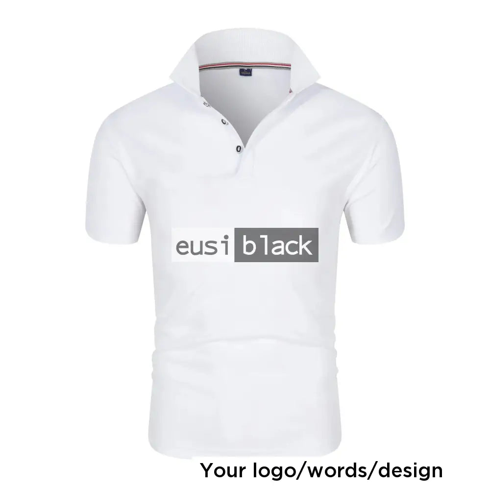 Muscle fit polo shirt White / S