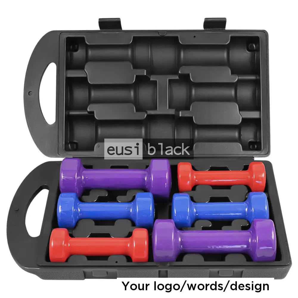 Neoprene dumbbell case set