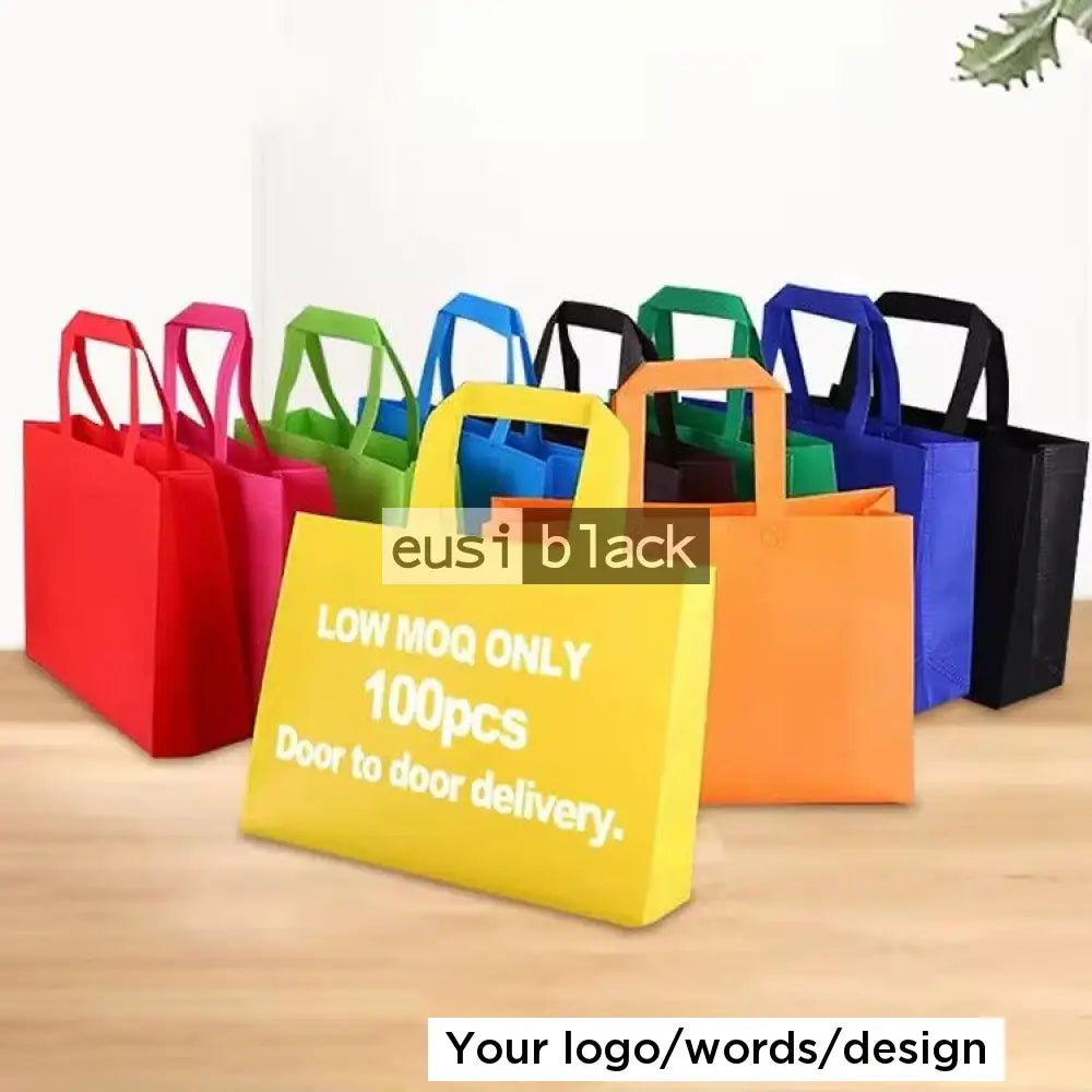 Non-woven reusable bag Blue / Landscape