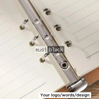 Open String Notebook Open spiral notebook customized by Eusi Black Gift Shop – Eusi Black ...