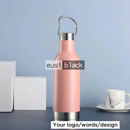 The oscillating thermal bottle Pink