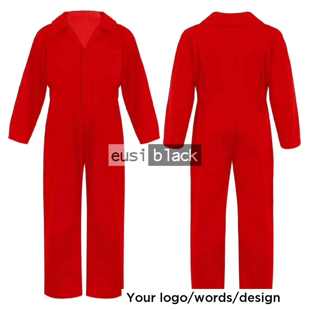 Customized overall Red