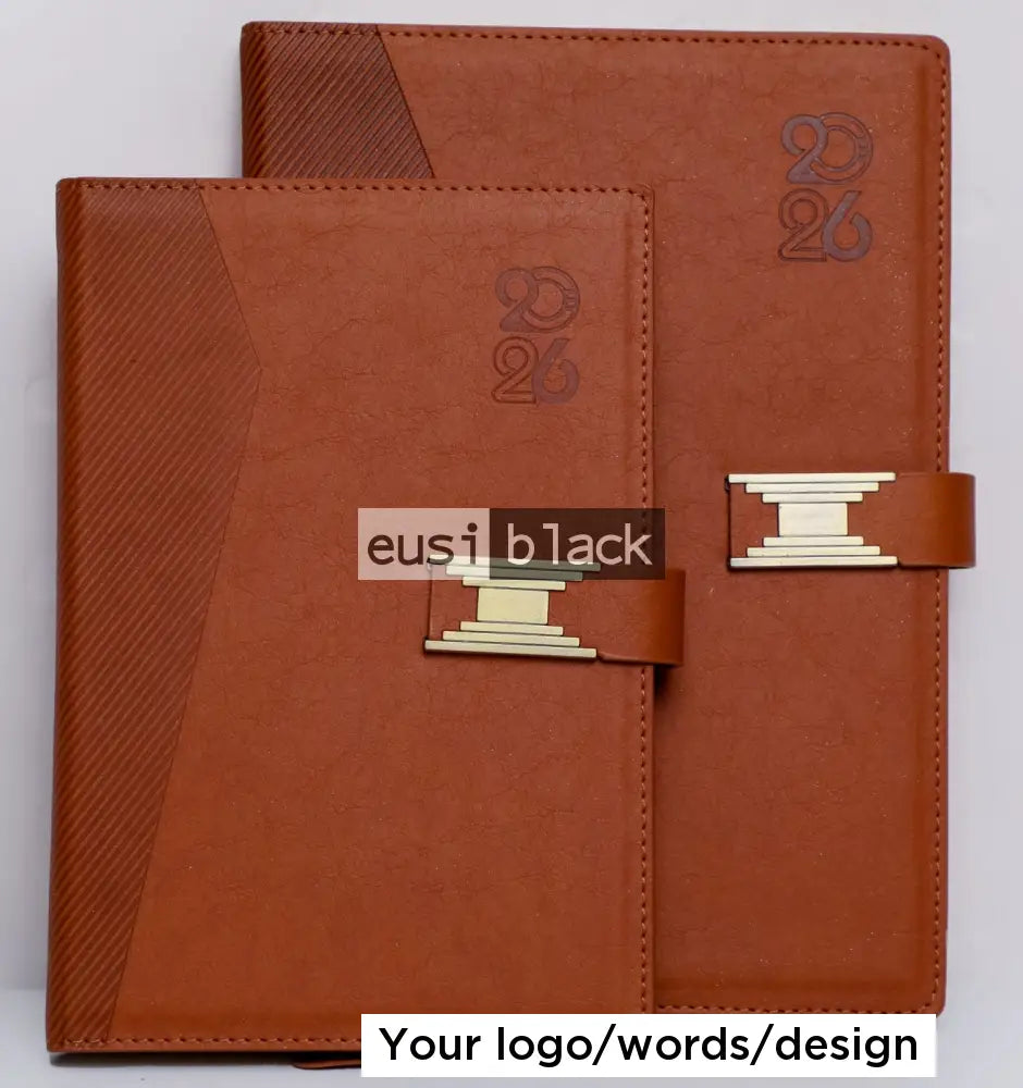 Oxford 2026 diary - Brown / A5