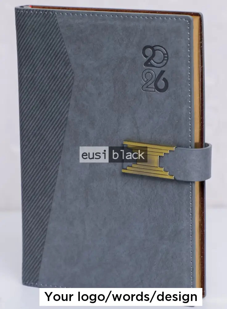 Oxford 2026 diary - Grey / A5