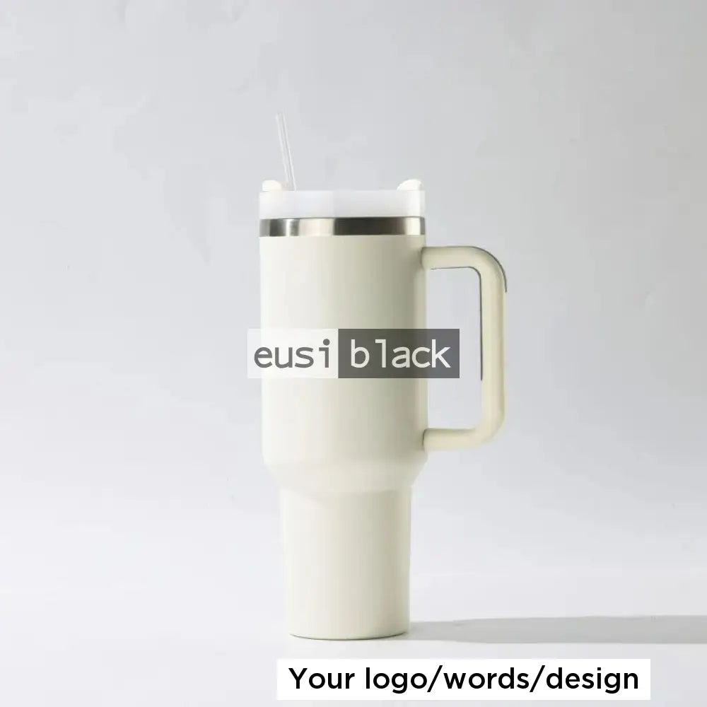 Padded handle stanley thermal mug | 1.2L White