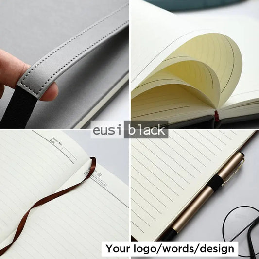 Patched string notebook - A5