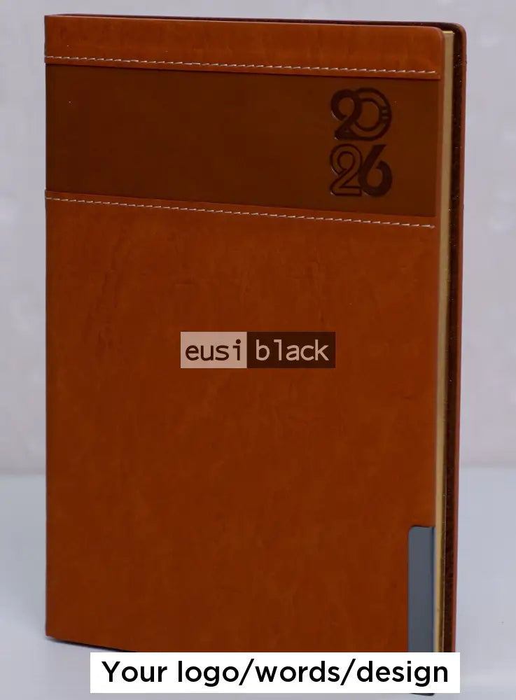 Patched top 2026 diary - Brown / A5