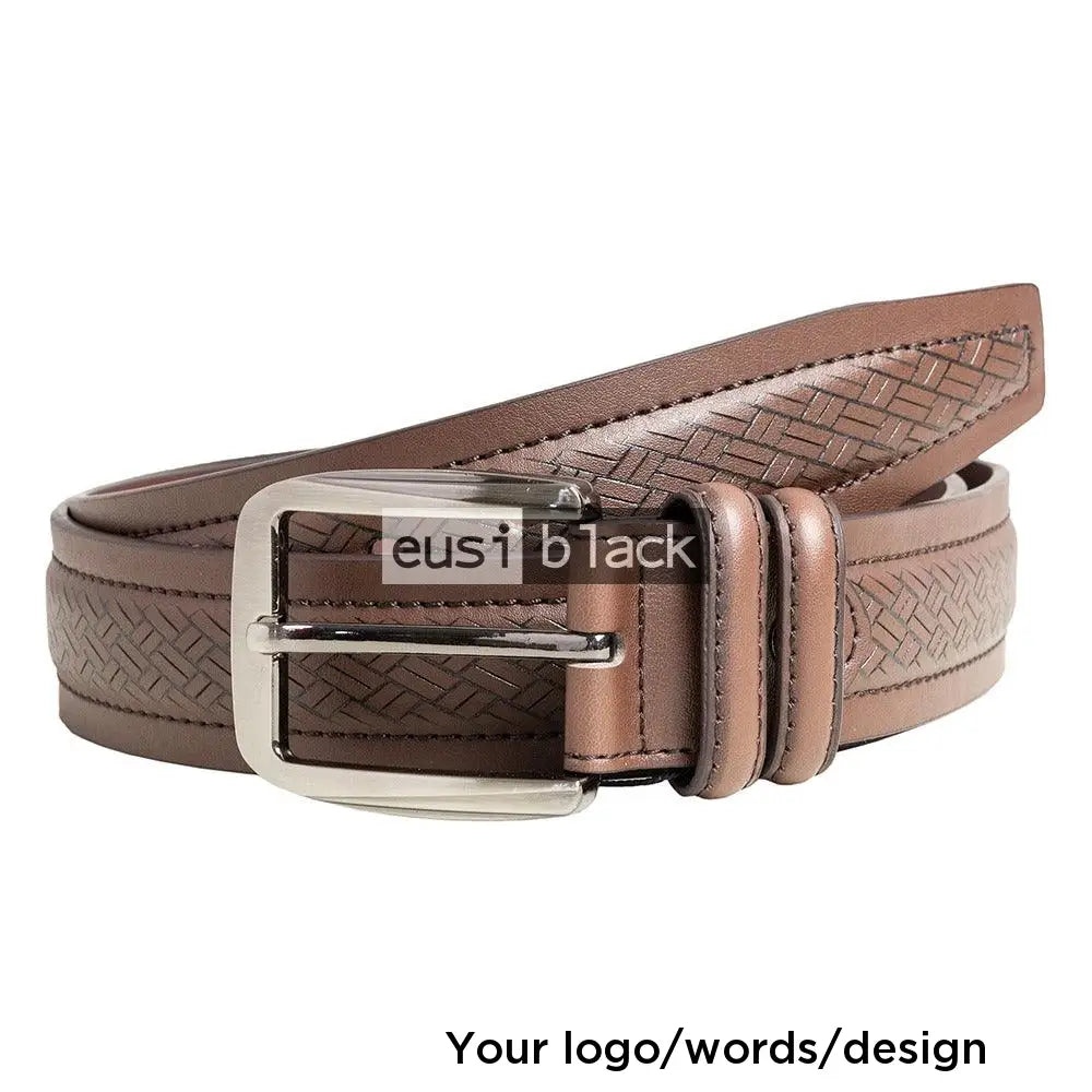 Patterned belt for men