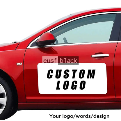 Peel-off car magnet
